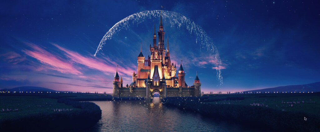 picture of disney castle and sky