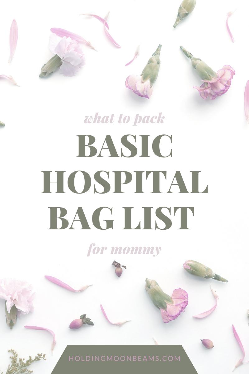 Hospital Bag Packing List 